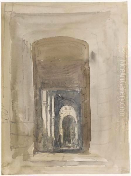 Study For The Door Of The Church Of Saint-Roch, Paris - view 1