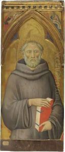 St. Giovanni Gualberto by Luca Di Tomme