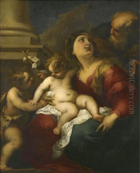 The Holy Family With The Infant St John The Baptist - view 1