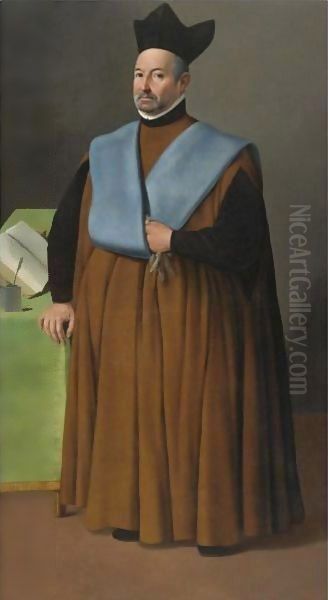 Portrait Of Doctor Juan Martinez Serrano, Full Length - view 1