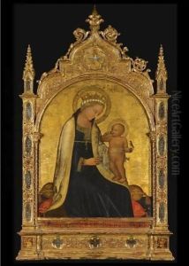 Madonna Of Humility by Domenico da Montepulciano Pietro di