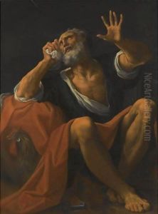 The Penitent Saint Peter by Lodovico Carracci