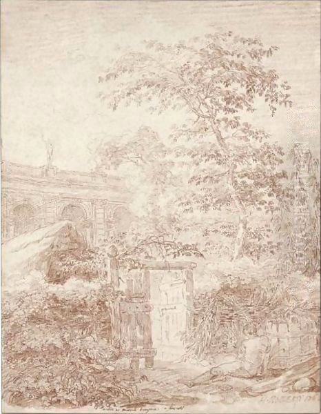 A View Of The Garden At Mondragone, Frascati - view 1