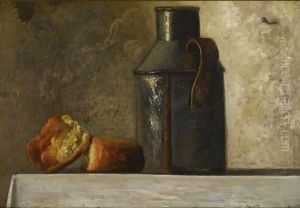 Still Life With Milk Can And Biscuits