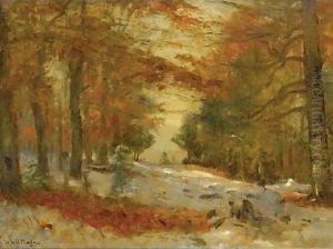 First Snow by Thomas Worthington Whittredge