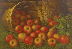 Basket Of Apples 3 by Levi Wells Prentice
