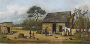 Farm Yard by William Aiken Walker