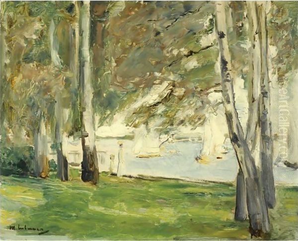 Birch Trees On The Banks Of Wannsee, To The East - view 1