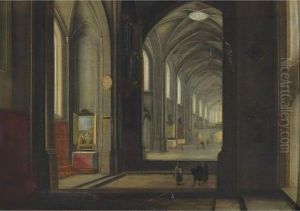 A Cathedral Interior by Peeter, the Younger Neeffs