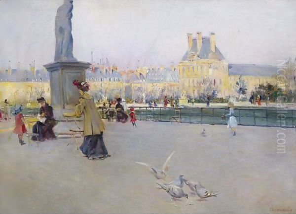 Tuileries Gardens, Paris - view 1