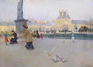 Tuileries Gardens, Paris by Carlo Brancaccio