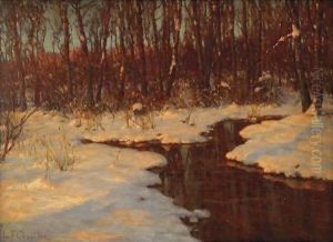 Derniers Rayons Du Soleil (Novembre - Russie) by Ivan Fedorovich Choultse