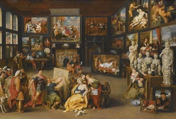 Alexander The Great Visiting The Studio Of Apelles - view 1