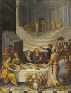Marriage Feast At Cana by Lavinia Fontana