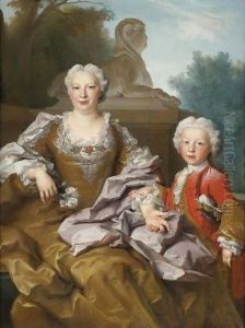 Madame Bertin And Her Son, Balthazar Bruno