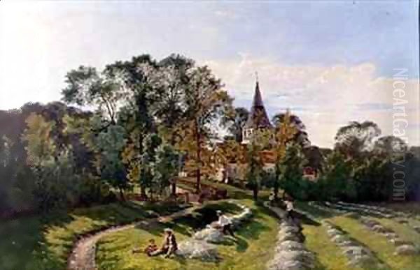 Shere Church, Surrey - view 1