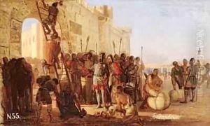 Grand Duke Oleg Nailing a Shield to the Gates of Tsargrad