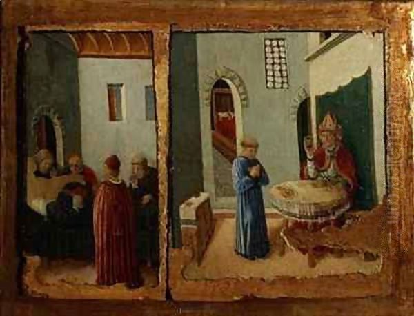 Two Scenes from the life of St. Savino - view 1