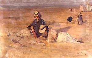 On The Beach by Maurice Blieck