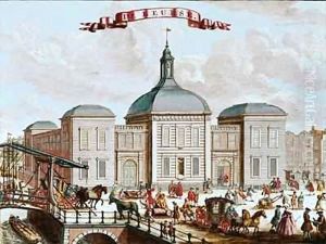 The Stock Exchange, Amsterdam by Francois van Bleyswyck