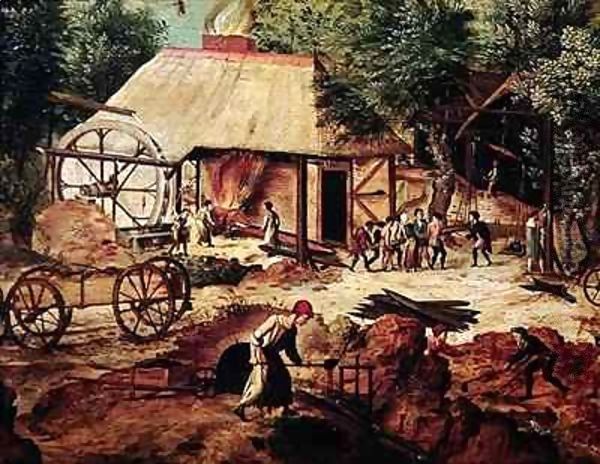 Landscape with Forge - view 1