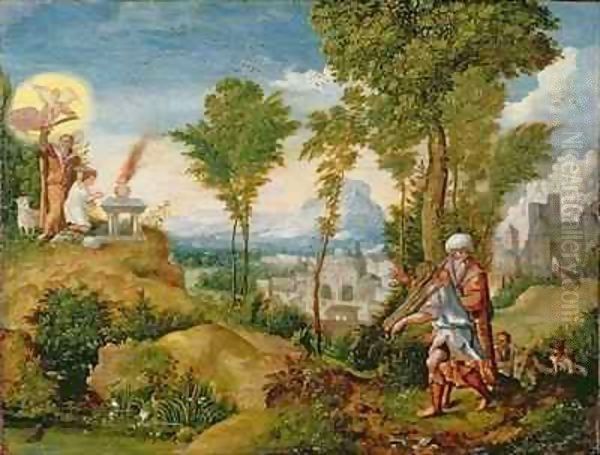 The Sacrifice of Isaac - view 1