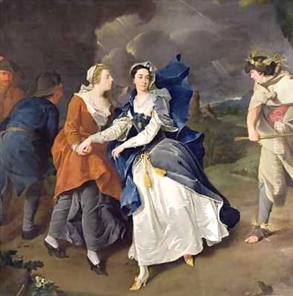 Mrs Cibber (1714-66) as Cordelia - view 1