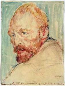 Portrait of Van Gogh by Lily (Mrs. A.S.Hartrick) Blatherwick
