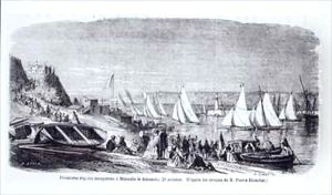 The first regattas at Marseilles The first regattas at Marseilles