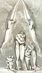 The Meeting of a Family in Heaven
