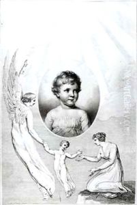 Mary Wollstonecraft Shelley (1797-1851) as a child by William Blake