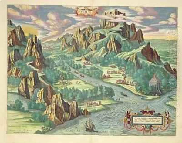 View of antique Thessaly from the 'Atlas Major' - view 1