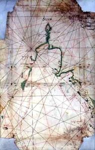 The Gulf of Siam by Joan Blaeu