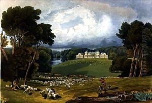 View of Holkham Hall, Norfolk