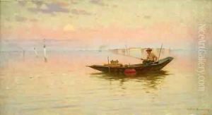 Evening in Venice by Walter Blackman