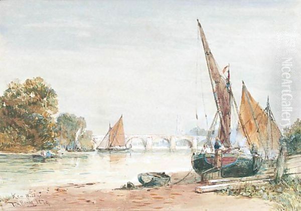 Kew Bridge On The Thames - view 1