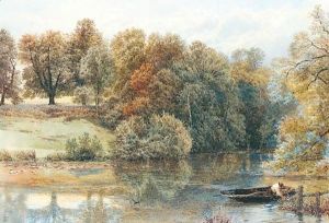 The Thames At Wargrave, Berkshire The Thames At Wargrave, Berkshire