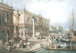The Doge's Palace From The Waterfront, Venice