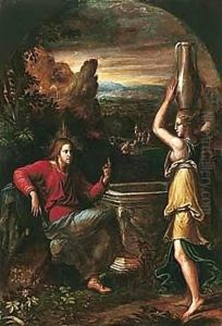 Christ And The Woman Of Samaria