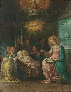 The Adoration Of The Christ Child