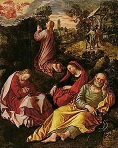 Christ On The Mount Of Olives