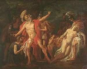 The Death Of Patroclus by Antoine-Jean Gros