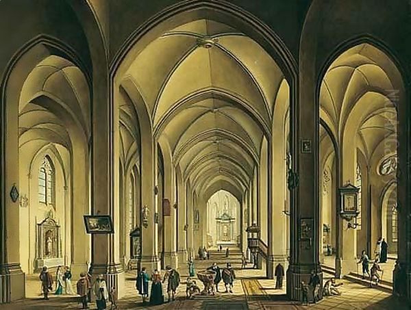 The Interior Of A Cathedral - view 1