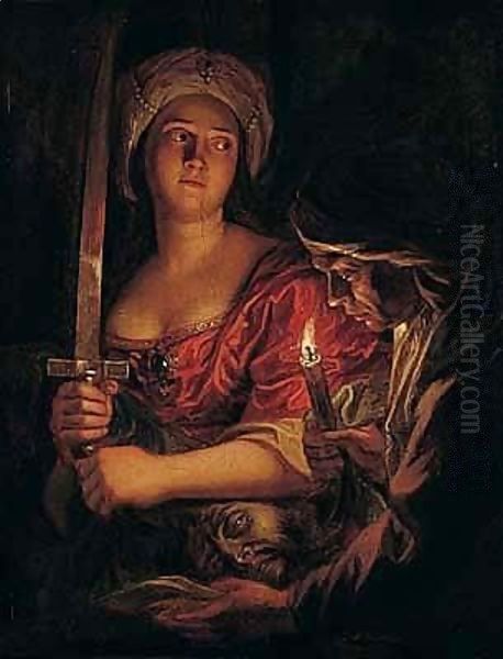 Judith And Holofernes by Antoine Coypel