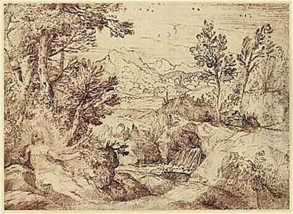 Landscape With Mary Magdalene - view 1