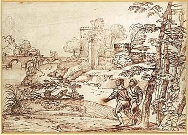 Figures In A Landscape - view 1