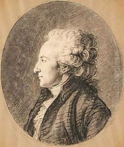 Portrait Of The Dancer Jean-etienne Despreaux, In Profile by Henri Pierre Danloux