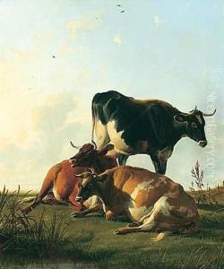 An Evening Repose 2 by Thomas Sidney Cooper