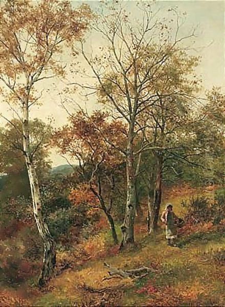 Autumn In The Wood, Benarth Near Conway - view 1