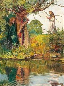 As It Happeneth To The Fool, So It Happeneth Even To Me by John Byam Liston Shaw